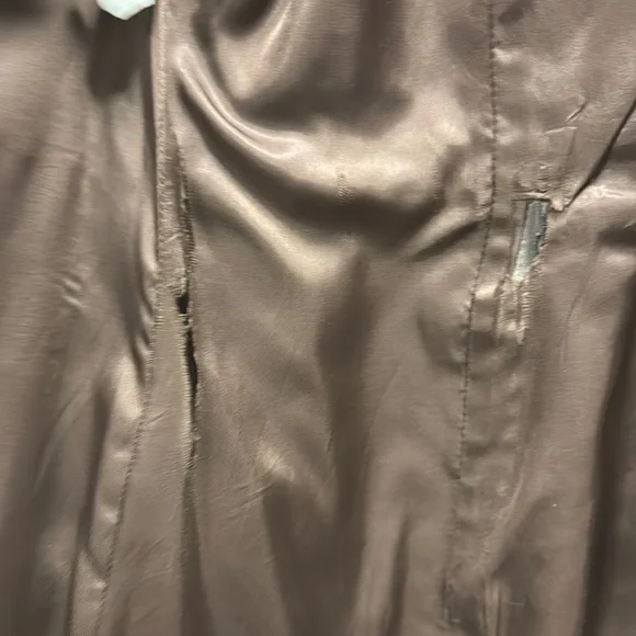 Brown Leather and Suede Jacket